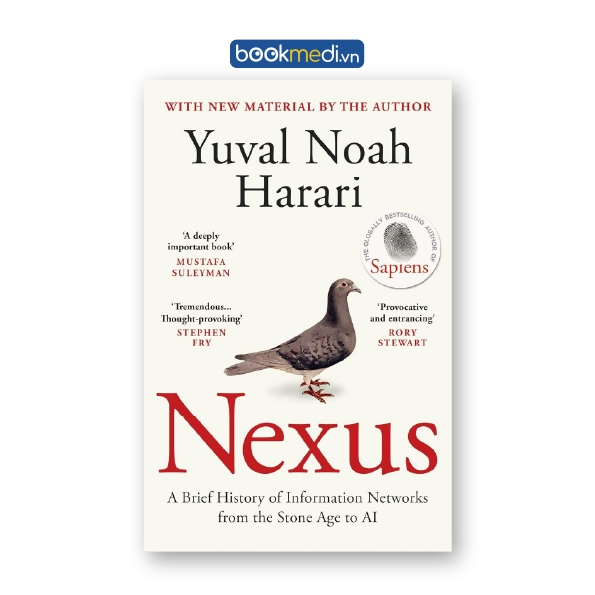 Sách ngoại văn Nexus - Yuval Noah Harari | Bookmedi