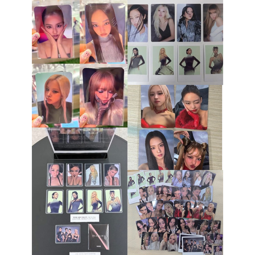 Tổng hợp CARD - POB MINI ALBUM 3rd DEALINE BLACKPINK JISOO JENNIE ROSÉ LISA