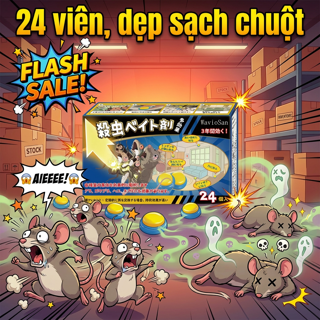 🐭Diệt chuột nhanh – Chuột hết đường chạy🐭MINI Thuốc diệt chuộtThuốc diệt chuột hiệu quả thuốc đuổi c