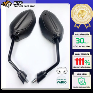 Kính Chiếu Hậu Xe Máy Zin OEM Chân Ren Thuận - Gương Hậu Form Chuẩn Tương Thích Vario 125 150 160 - KTMotor Shop