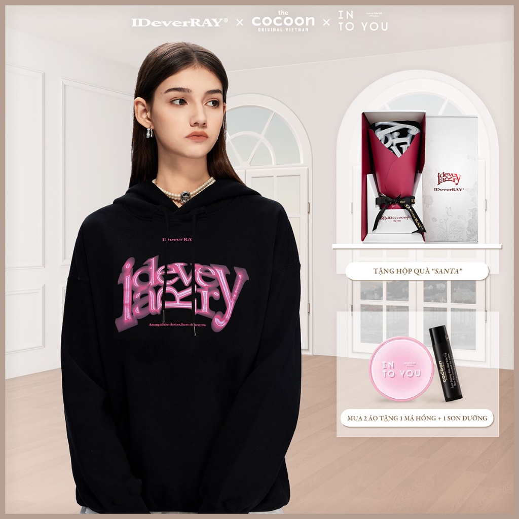 [HỘP HOODIE SNOW] Áo hoodie unisex cao cấp chính hãng IDeverRAY Enchanted chất nỉ 350gsm-430gsm