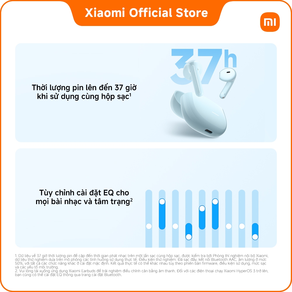 Tai nghe Bluetooth REDMI Buds 8 Active | BigBuy360 - bigbuy360.vn