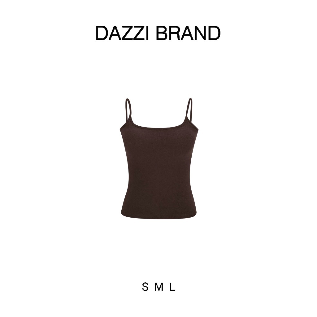 [SC] [KÈM MÚT] Áo hai dây nữ basic ôm dáng chất thun cotton mịn tôn dáng DAZZI Women A057 | BigBuy360 - bigbuy360.vn