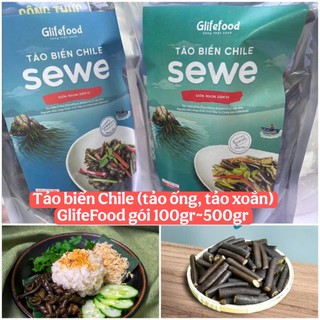Tảo biển Chile dạng ống và tảo sợi xoắn GlifeFood túi 100gr-500gr