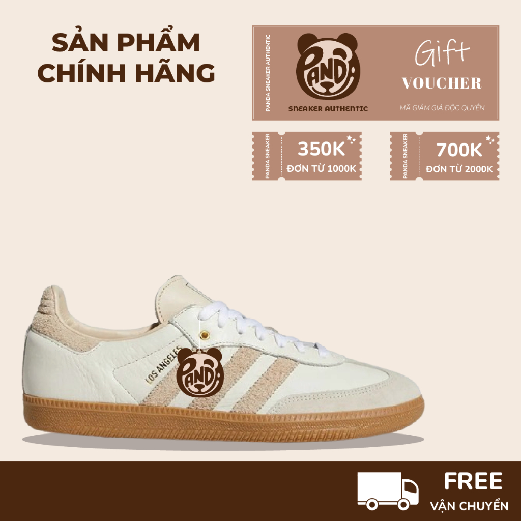 | Panda CHÍNH HÃNG | Giày Samba LA FC Los Angeles Football Club 'Linen Gum'