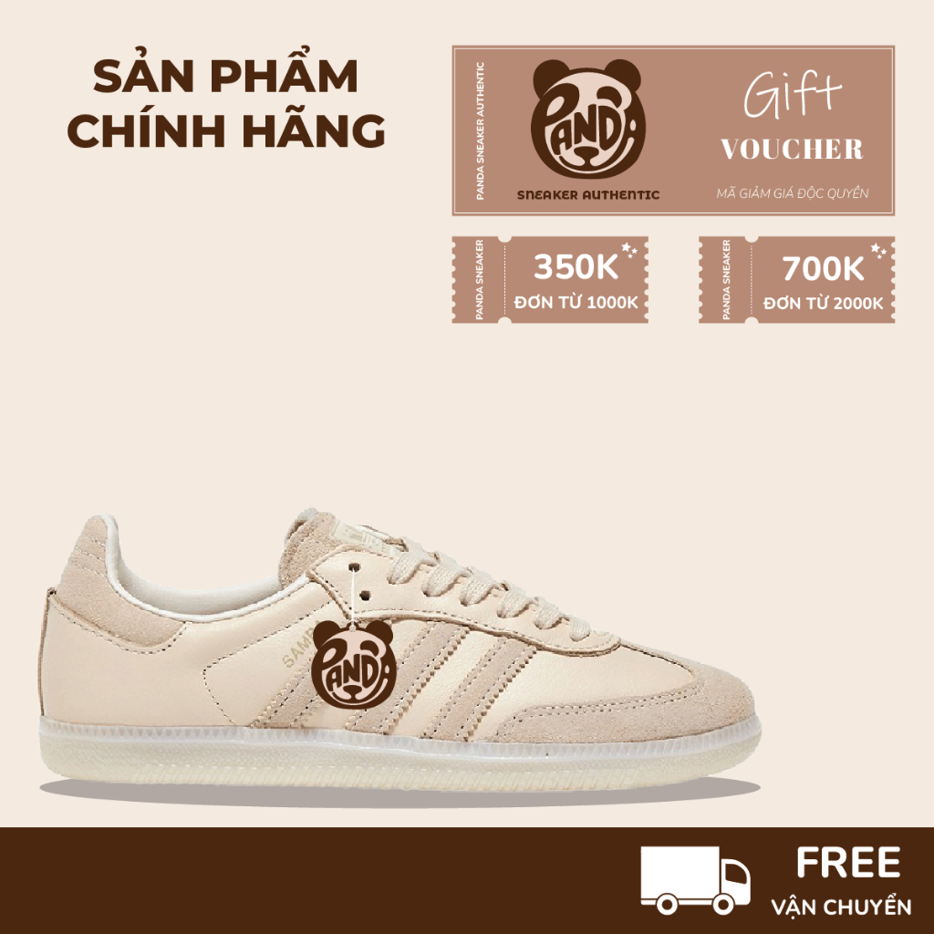 | Panda CHÍNH HÃNG | Giày Samba OG 'Linen Cream White' FZ5603