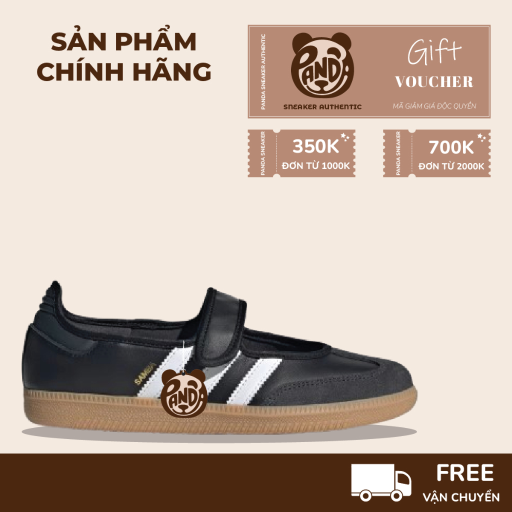 | Panda CHÍNH HÃNG | Giày sneaker adidas Samba Jane 'Black'