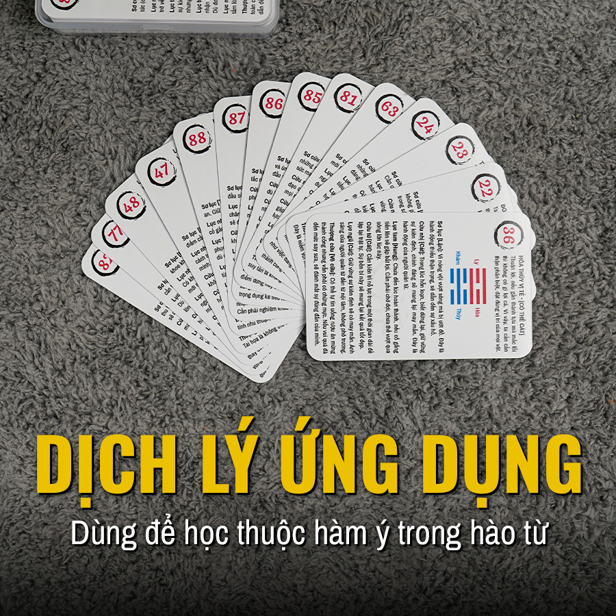 64 QUẺ KINH DỊCH ghi nhớ nhỏ gọn - Dùng để tự học Mai hoa dịch số