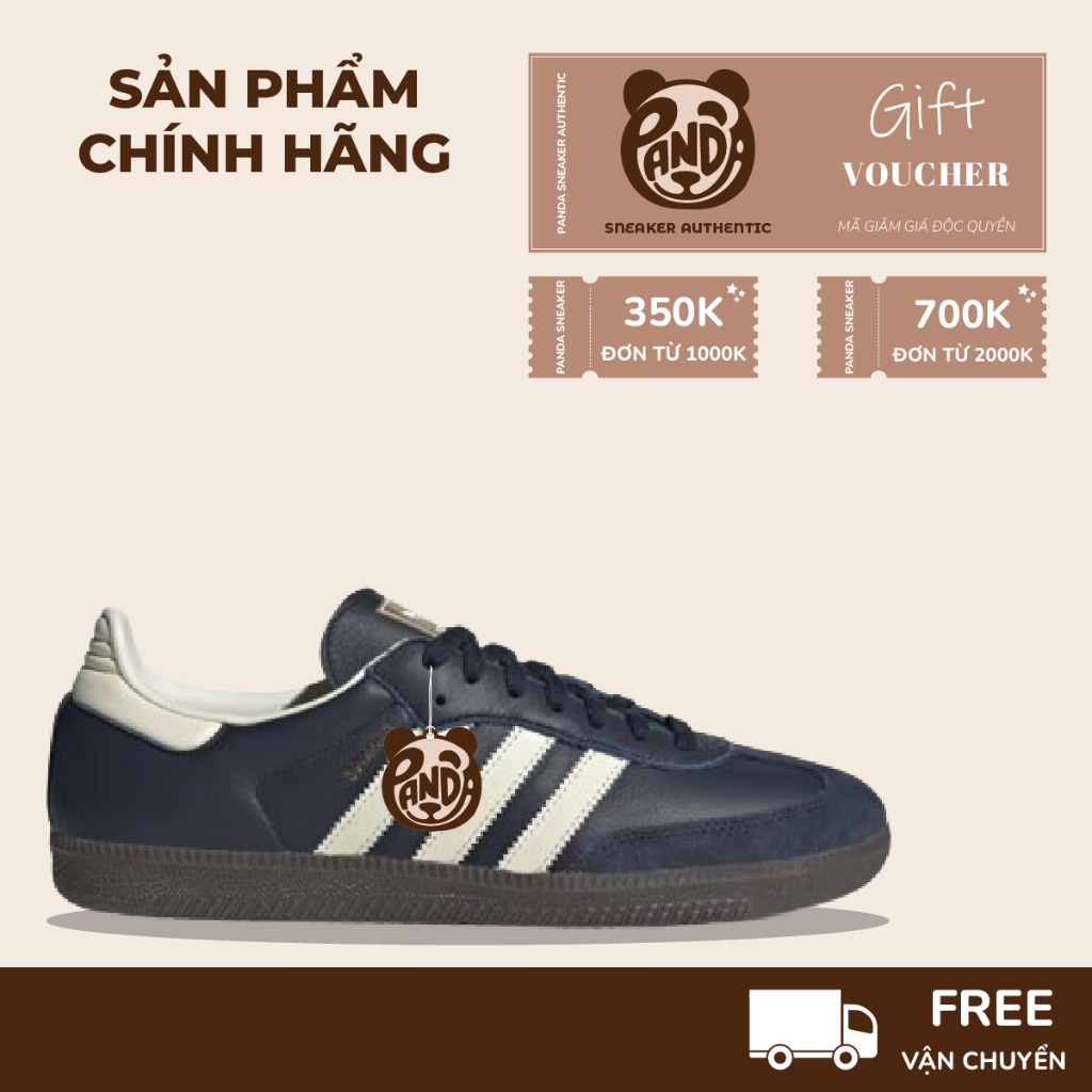| Panda CHÍNH HÃNG | Giày sneaker adidas Samba OG 'Night Navy'