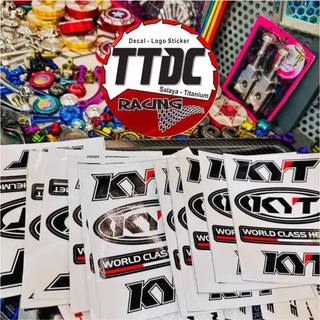 [ Giá 1 set ] Tem set kyt logo dán mọi vị trí