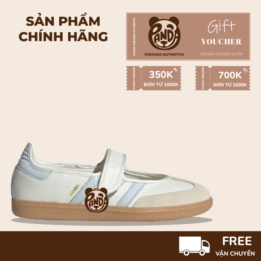 | Panda CHÍNH HÃNG | Giày adidas Samba Jane 'Cream/Blue'