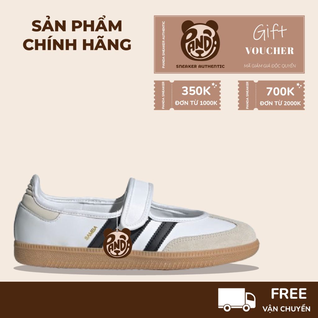 | Panda CHÍNH HÃNG | Giày adidas Samba Jane 'White/Black'