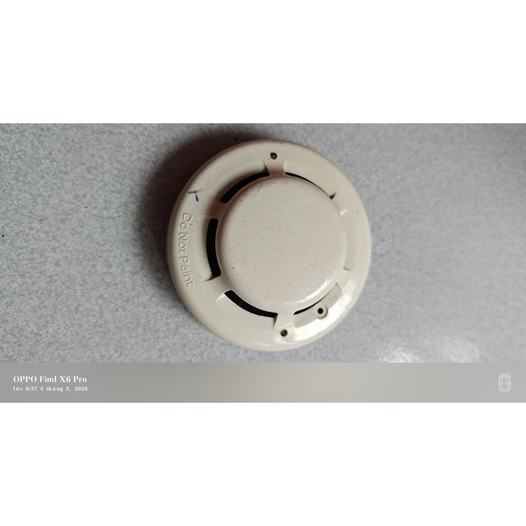 đầu báo khói quang Horing AH-0311-2 Đài Loan 24v như mới