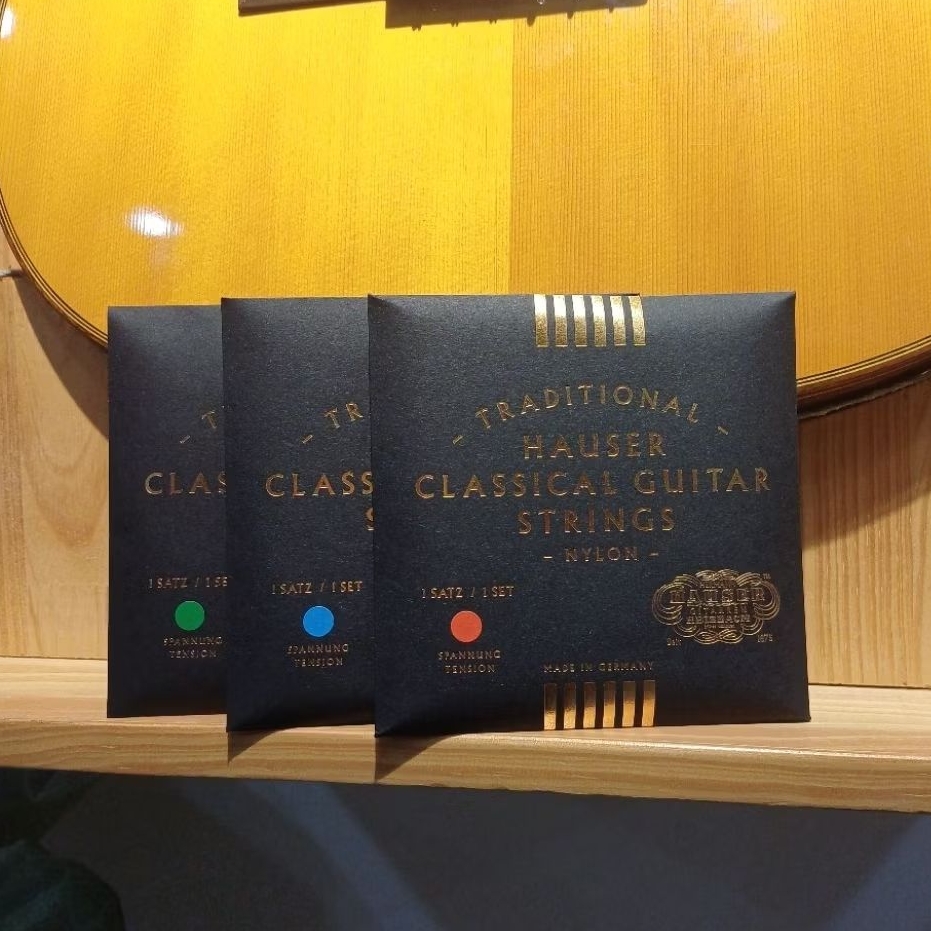 [Độc quyền] Dây đàn guitar nylon - Herman Hauser classical guitar strings - Medium, High Tension