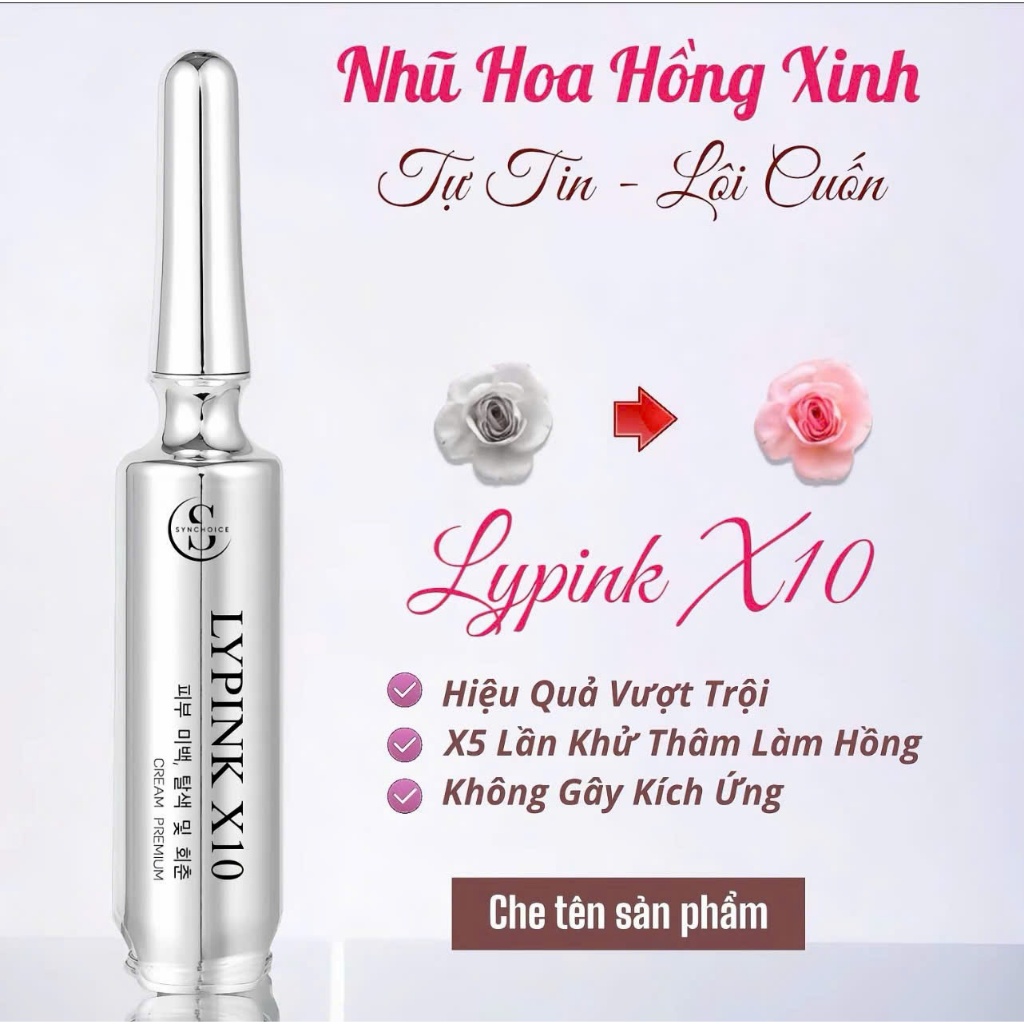 Kem Hồng Lypink X10