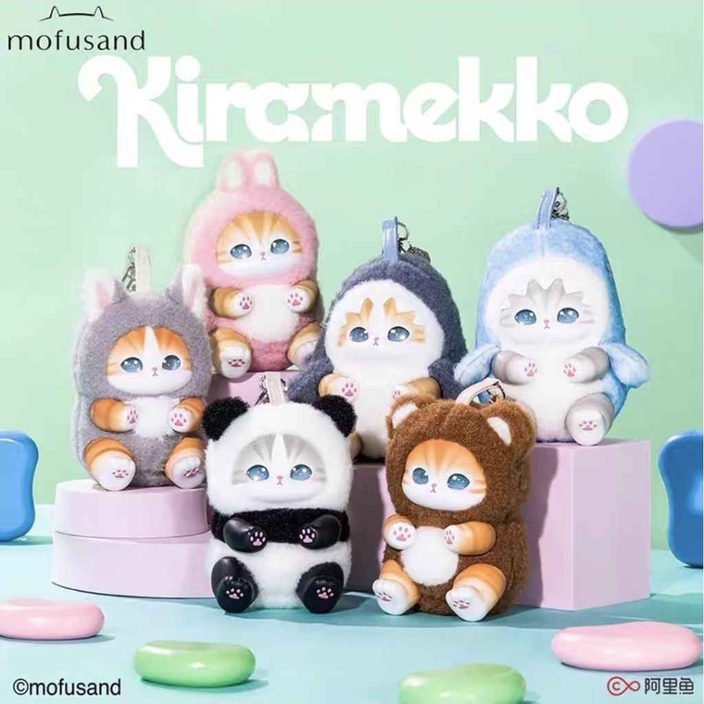[Order] Mofusand Kiranekko Blindbox móc khóa Hộp mù NGẪU NHIÊN
