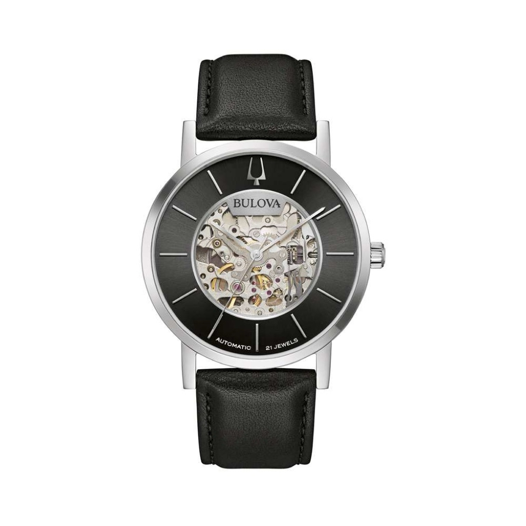 [Chính Hãng 100%] ĐỒNG HỒ BULOVA AUTOMATIC 96A279 NAM.  Máy Automatic, Kính Khoáng. Siz 42MM Fullbox