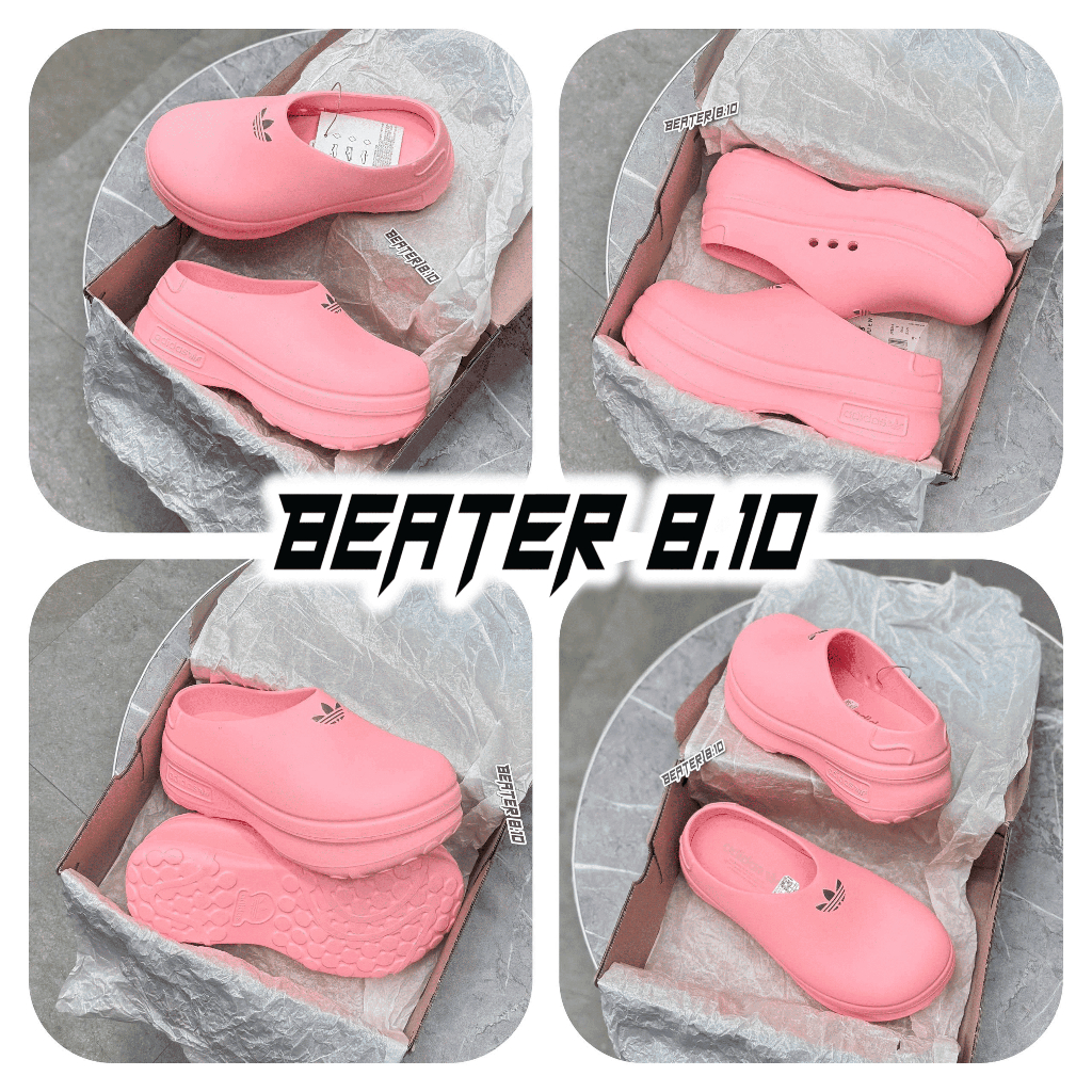 [Chính hãng] Giày Adidas Mule Adifom Stan Smith ' Grow Pink ' - JR8818