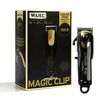 Tông đơ cắt tóc Professional Wahl 5 Star Edition 8148-100 Gold Cordless Magic Clip hàng USA