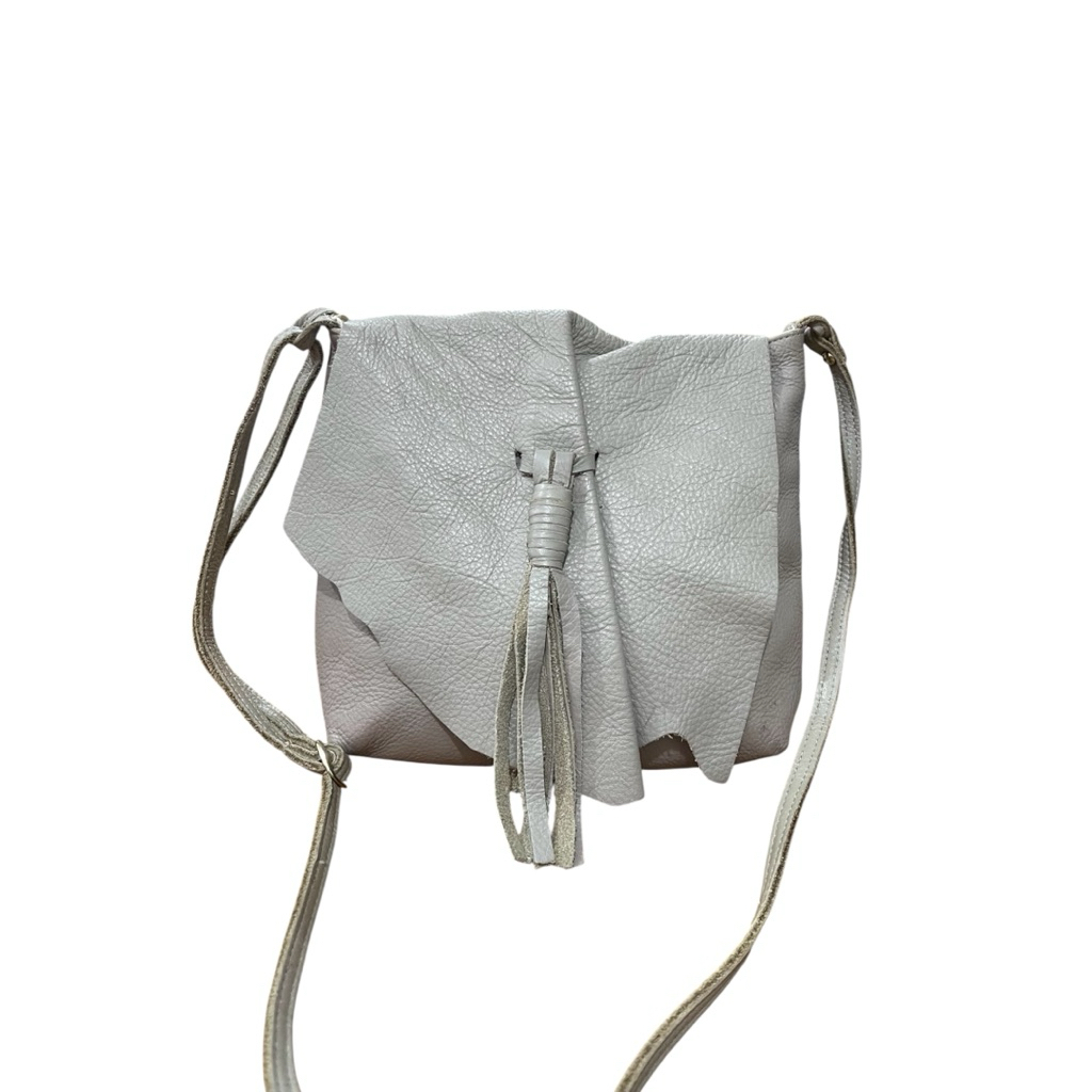 Túi si chất liệu da thật, thương hiệu 🍃Wherever you go i will go with you🍃 , size 19x20