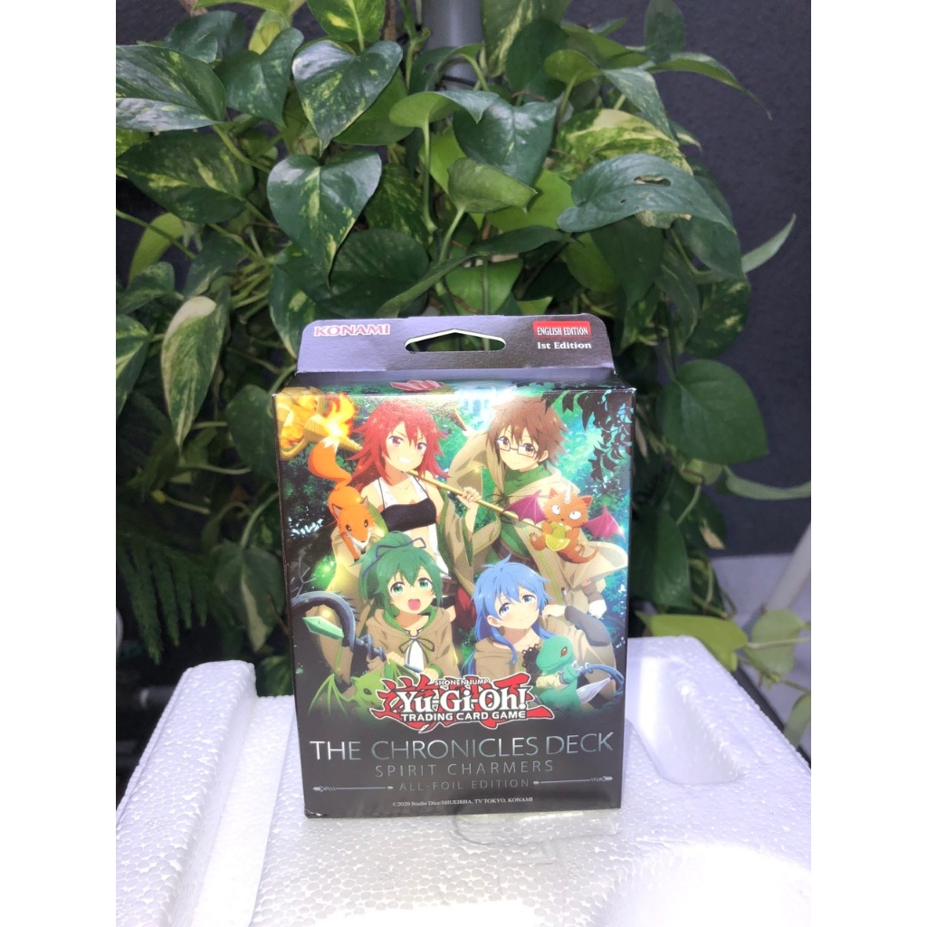 Bộ bài YuGiOh - Structure Deck: THE CHRONICLES DECK: Spirit Charmers (All-Foil Edition) - TCG