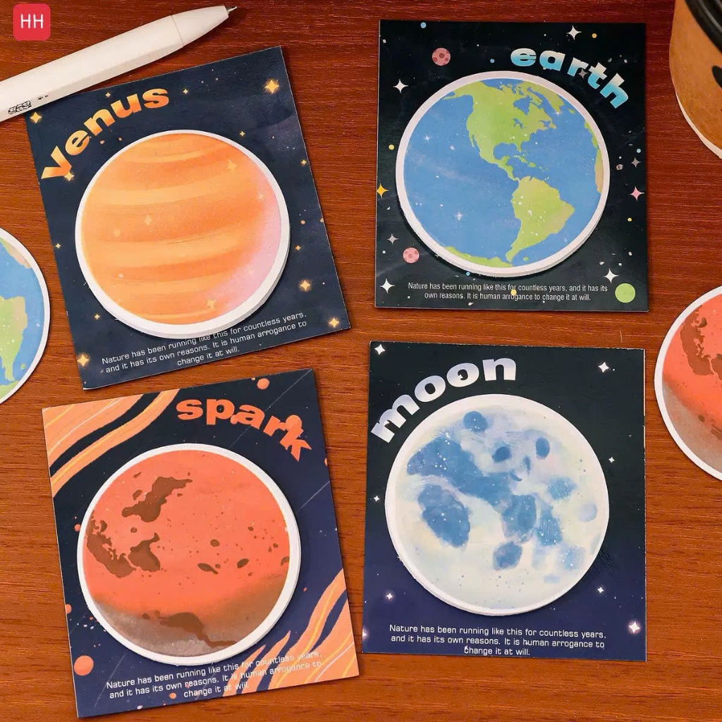 Combo Giấy Ghi Chú + Sổ A5 Mochi Home