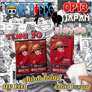 ( Tặng sleeve )Bộ bài One Piece Card Game(Box)Chính Hãng Bandai Nhật Bản
