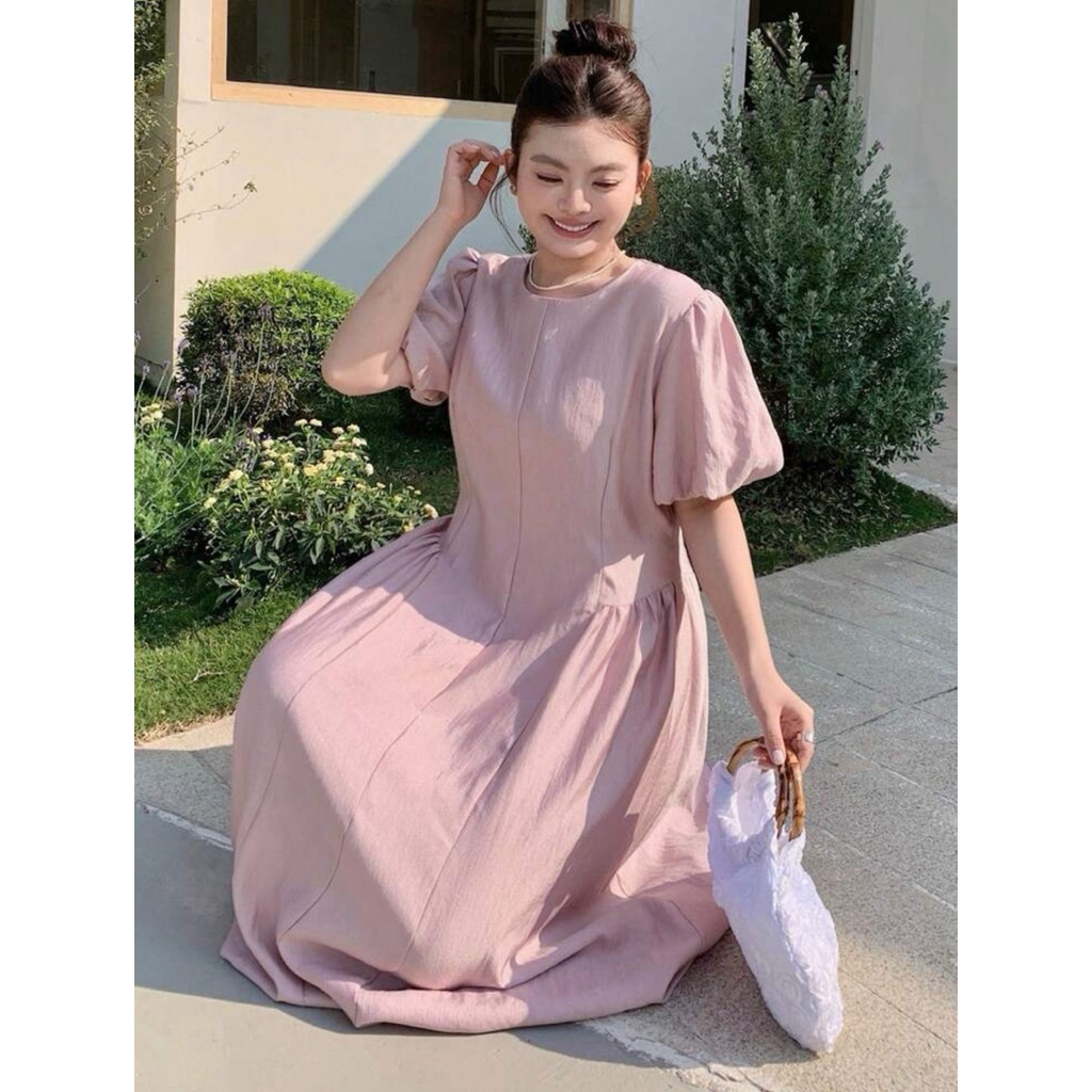 Bee Order Bigsize 60-150kg - Váy tiểu thư bigsize, Váy tiệc bigsize, Váy bigsize hồng, Váy bigsize 1