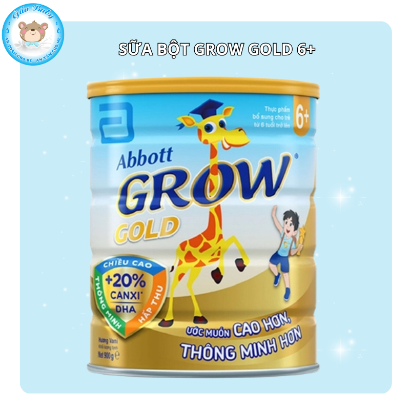 [Gấu Baby] Sữa bột Grow Gold 6+