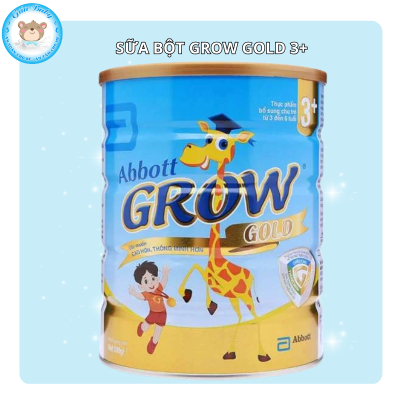 [Gấu Baby] Sữa bột Grow Gold 3+