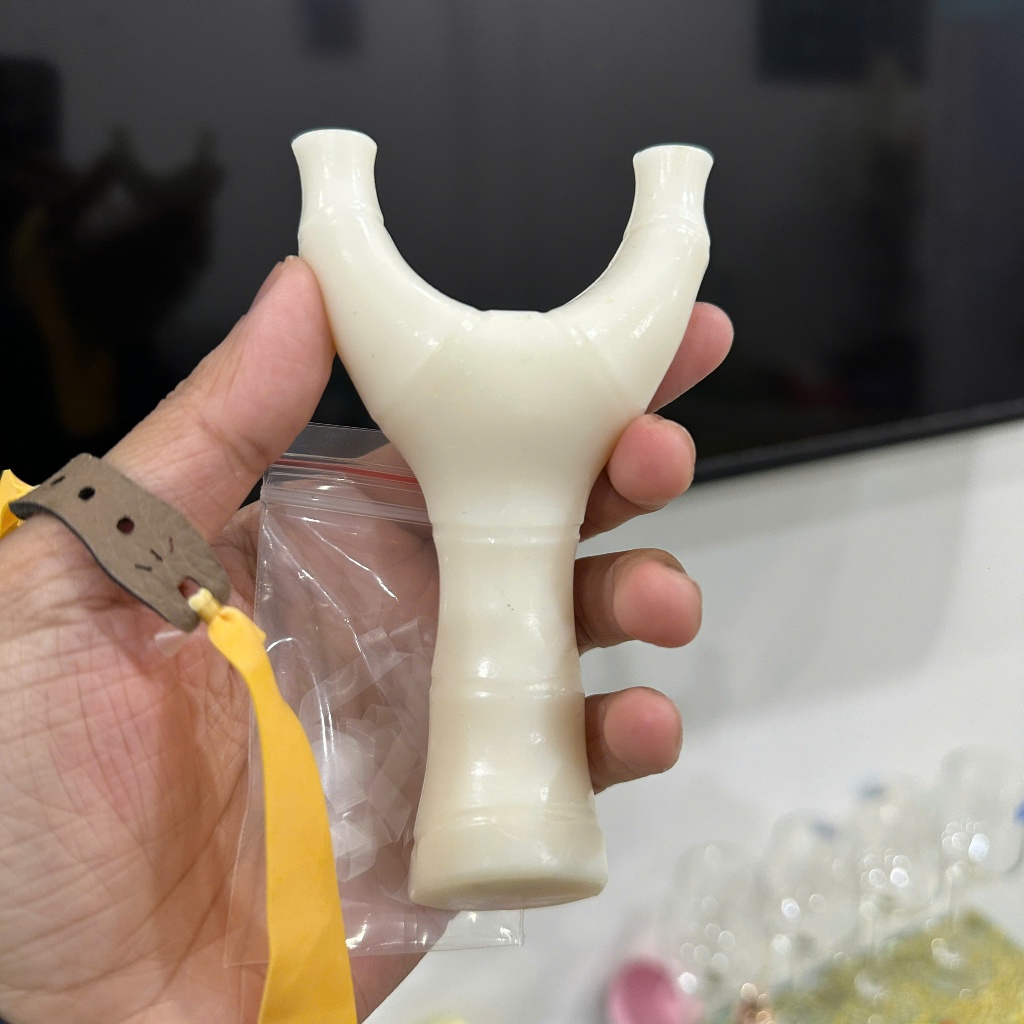 (hot) ná cao su nhựa trúc 1 dây+ dây buộc ná , ná nhựa abs đúc nguyên khối , ná nhựa trúc siêu đẹp (