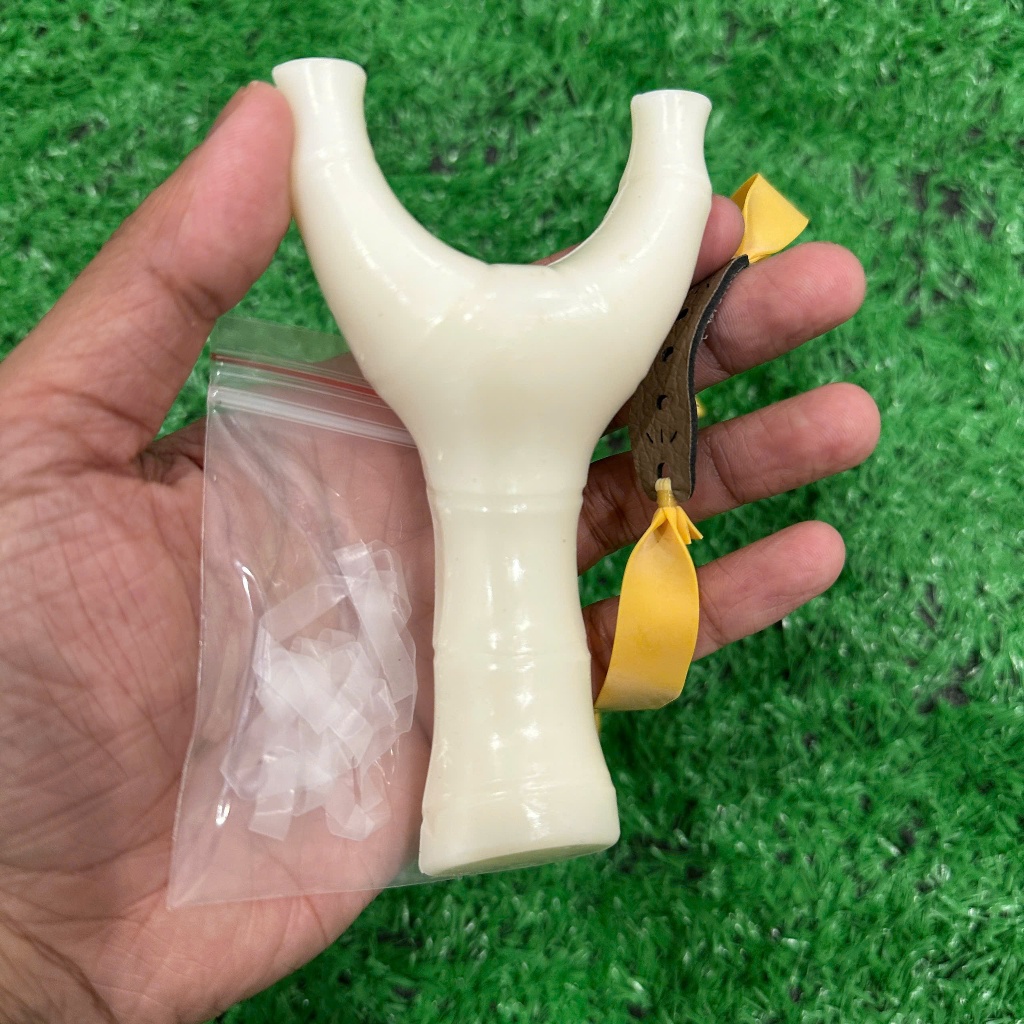 (vip) ná cao su nhựa trúc kèm 1 dây + dây cột ná, ná nhựa abs siêu bền loại 1 ( hàng sịn )