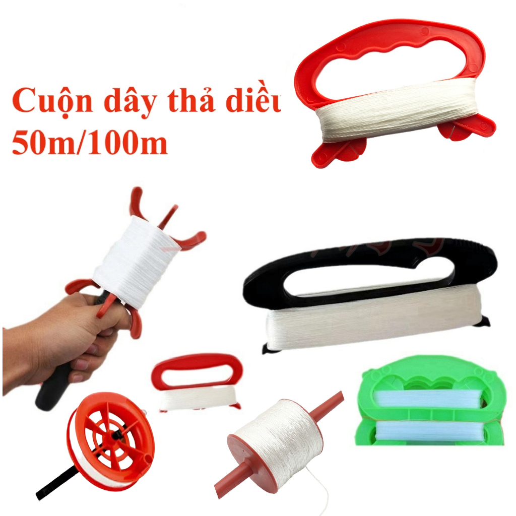 Cuộn Dây Thả Diều 50m/100m - Dây Dù, Dây Thả Diều, Dây Cước