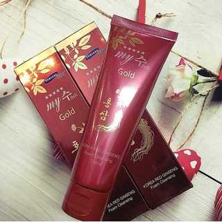 Sữa Rửa Mặt Sâm My Gold Chiết Xuất Nhân Sâm Hàn Quốc – Sạch Mụn, Dưỡng Ẩm, Da Sáng Mịn