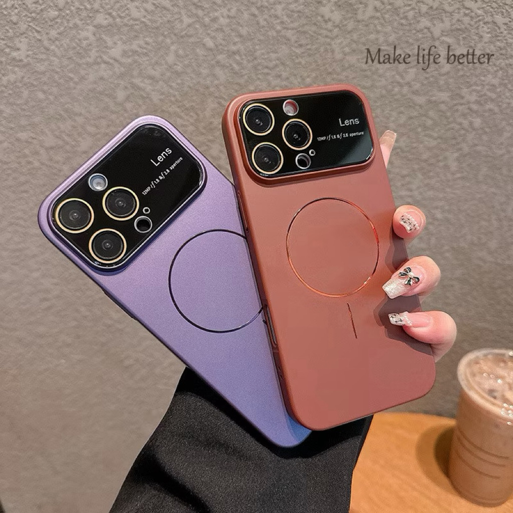 Ốp lưng iphone 17prm màu tím