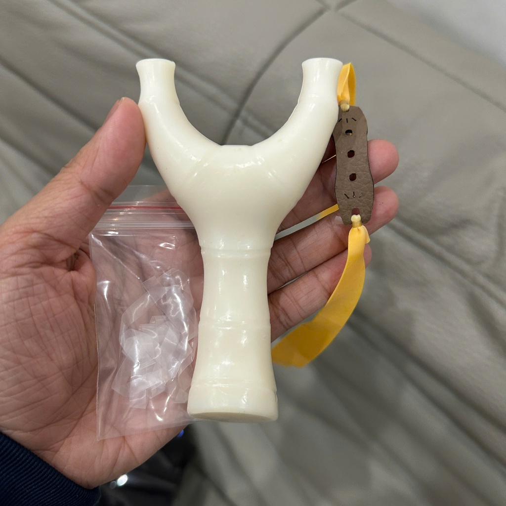 (siêu rẻ) ná cao su nhựa trúc kèm 1 dây + dây cột ná , ná nhựa abs đúc nguyên khối cao cấp ( hàng sị