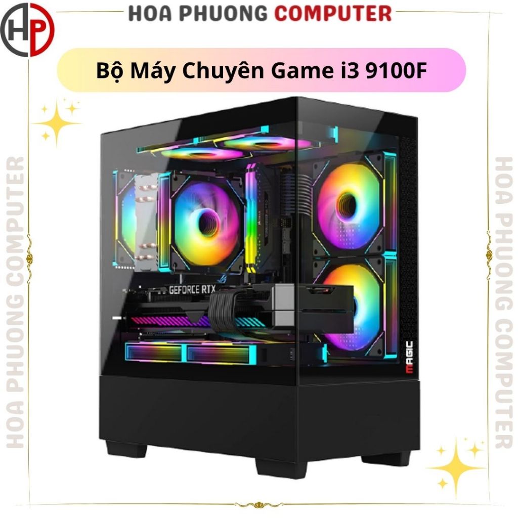 Bộ PC i3 9100F main B360 chiến game nhẹ nhàng các bác nhé