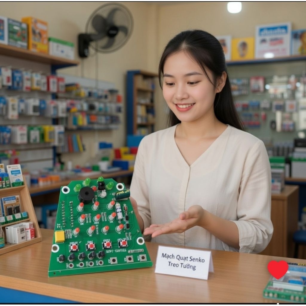 vỉ quạt Senko,bo mạch quạt Senko TR1628 .TR828 TR1683. nhận điều khiển chính hãng.