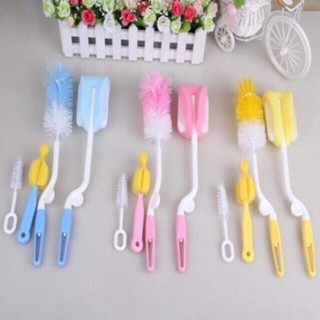 Cọ Rửa Bình Sữa Và Núm Ti 4 Chi Tiết Cao Cấp Chắc Chắn Siêu Tiện Lợi Cho Mẹ Và Bé