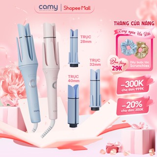 Máy uốn tóc xoăn tự động Camy Zesty 3in1, 3 trục thay đổi linh hoạt đường kính uốn 28mm, 32mm, 40mm