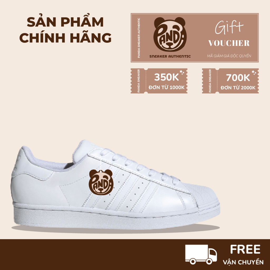| Panda CHÍNH HÃNG | Giày Superstar 'Footwear White' EG4960