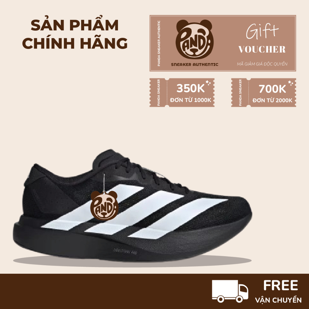 | Panda CHÍNH HÃNG | Giày Running adidas Adizero EVO SL 'Black'