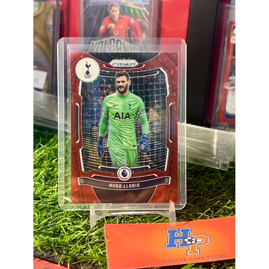 Thẻ bóng đá Hugo Lloris Red Star /28 Panini Prizm EPL 2021/22