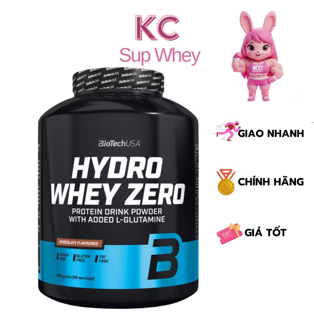 [CHIẾT] Sữa đạm BioTechUSA Hydro Whey Zero, 4 Lbs