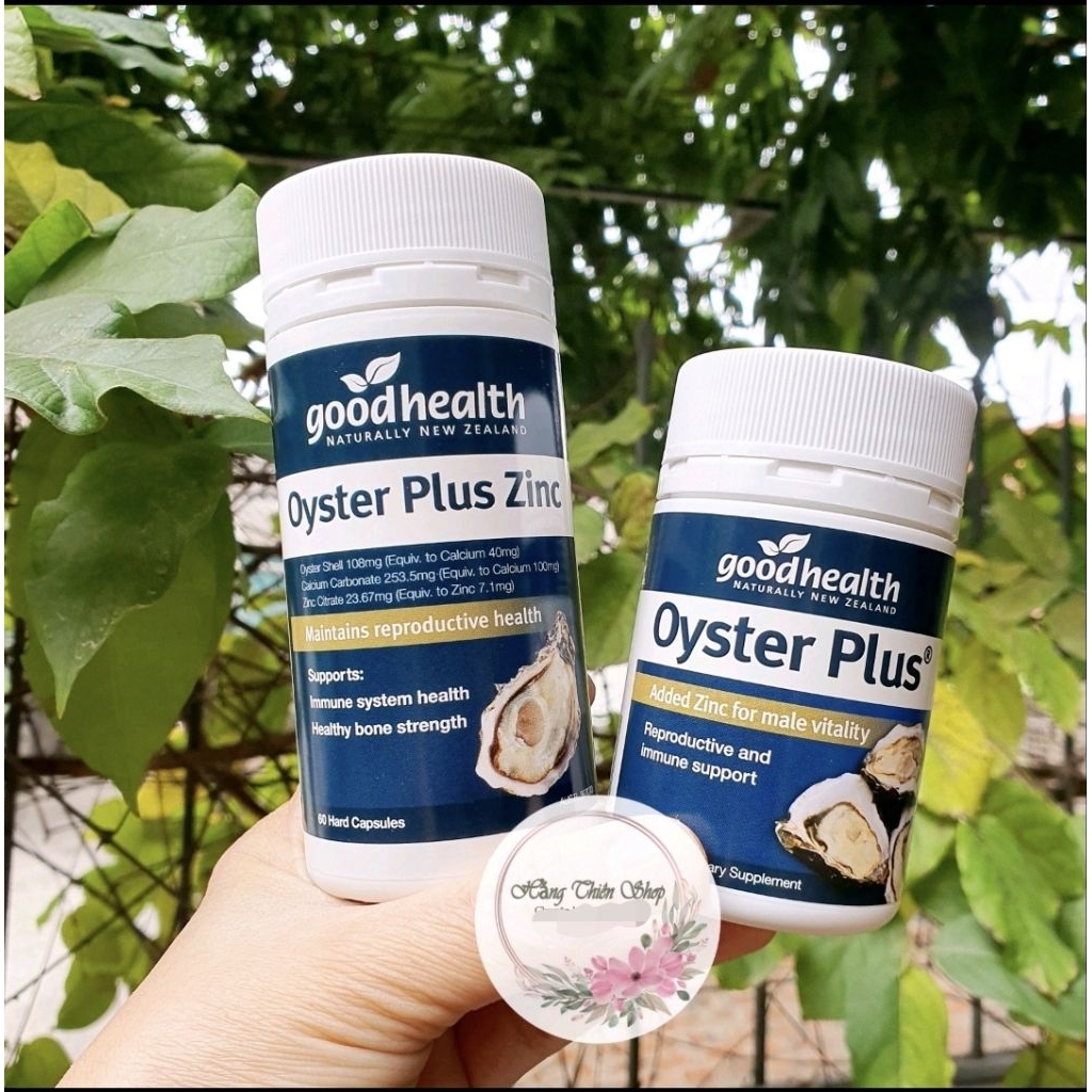 (Đủ bill) Tinh Chất hàu Úc Good health Oyster Plus ZinC lọ 60 viên