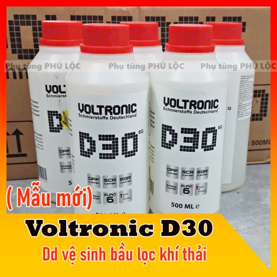 (500ml) D30 Voltronic vệ sinh bầu lọc khí thải động cơ dầu, nhập khẩu Đức (giá 1 chai)