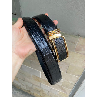 Thắt Lưng Da Cá Sấu 3.5CM  Cá Sấu Gò Vấp