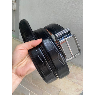 Thắt Lưng Da Cá Sấu 3.5CM  Cá Sấu Gò Vấp