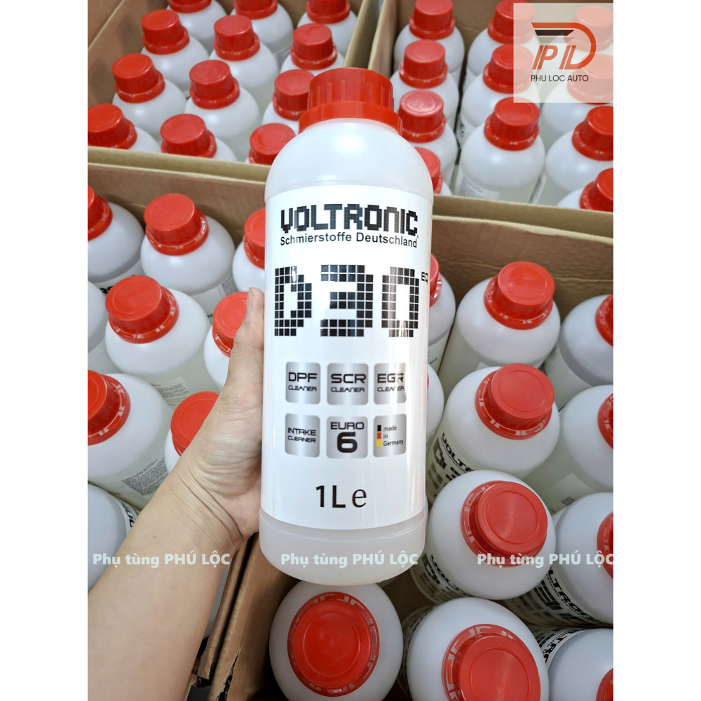 (1 Lít) D30 Voltronic nhập khẩu Đức, vệ sinh bầu lọc khí thải động cơ dầu tại nhà hiệu quả ( giá 1 c