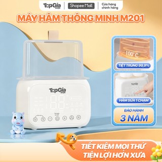 [Bản cải tiến] Máy hâm sữa và tiệt trùng mini M2-01 Topgiakids-  Tiện lợi nhỏ gọn đa năng - Bảo hành 3 năm